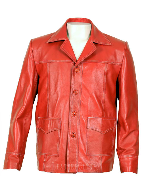 brad pitt fight club jacket. Brad Pitt Fight Club Leather