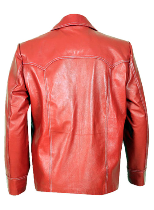 brad pitt fight club jacket. Brad Pitt Fight Club Leather