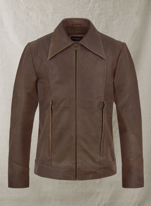 Vintage Brown Leather Jacket X Men Days Future Past