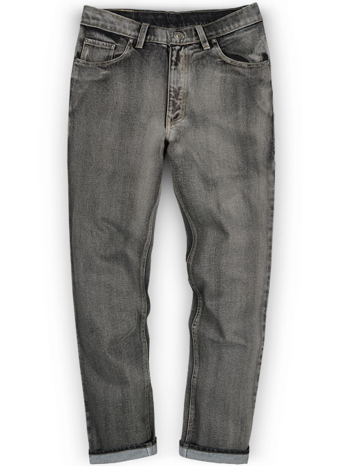 14.5 oz Black Vintage Wash Heavy Denim Jeans [14.5 China] - $60.00 : MakeYourOwnJeansÂ®: Made To 