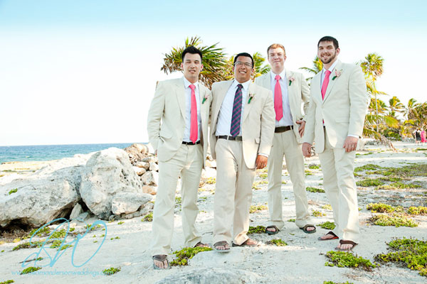 beach wedding suits