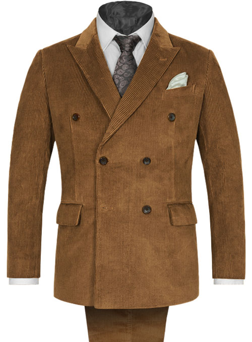 corduroy trouser suit