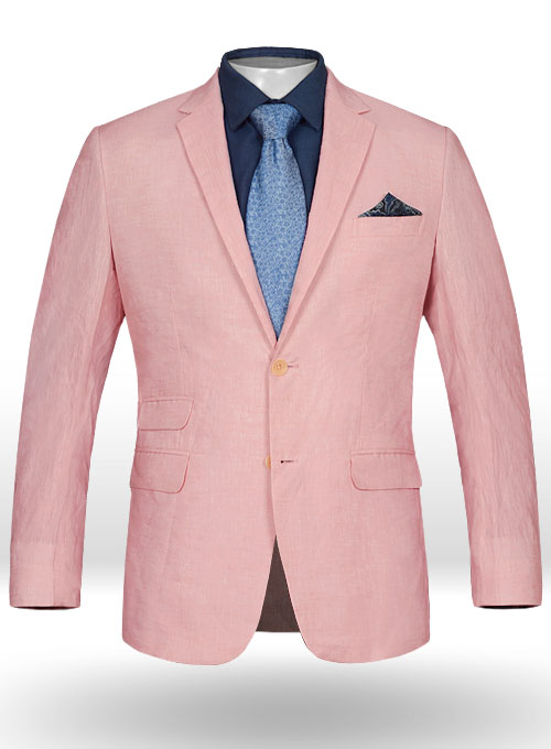 roman light pink linen jacket makeyourownjeans 174 made to light pink suit jacket mens