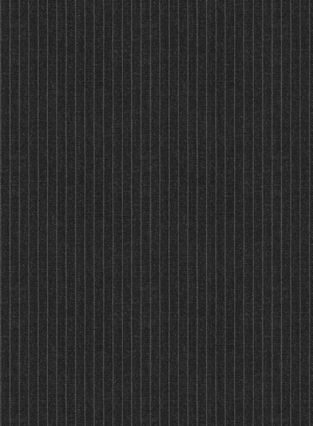 Napolean Mini Stripe Charcoal Wool Jacket