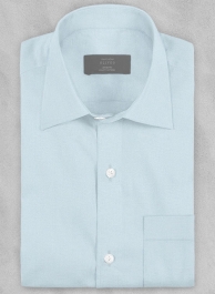 Light Blue Stretch Poplene Shirt