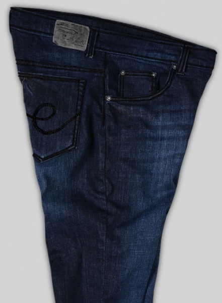 Slight Stretch Hard Wash Whisker Jeans - Look #782