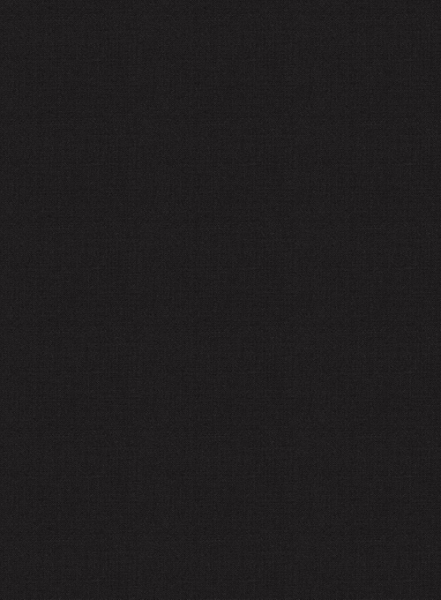 Black Merino Wool Black Bar Jacket