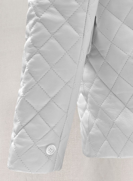 Bocelli Tuxedo Quilted Leather Blazer