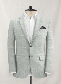 Italian Linen Lusso Gray Jacket