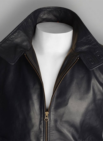 Dk Blue X-Men Magneto Leather Jacket
