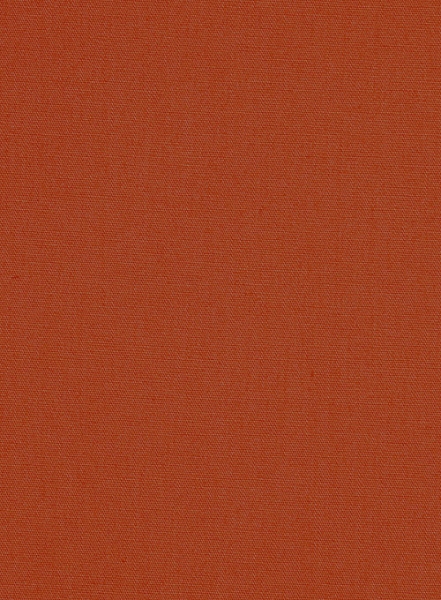 Rust Stretch Poplene Shirt - Half Sleeves