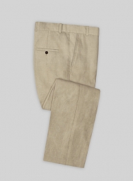Maple Khaki Pure Linen Pants Maple Khaki Pure Linen Pants