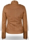 Soft Hunter Tan Washed & Wax Leather Jacket # 235