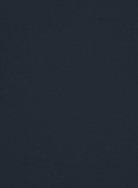 Dark Blue Stretch Chino Jacket