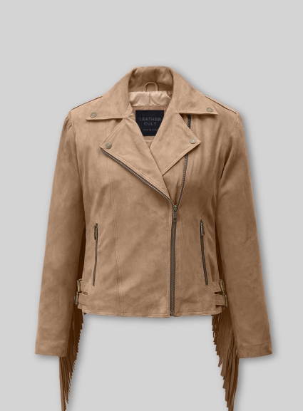 Leather Fringes Jacket #1008