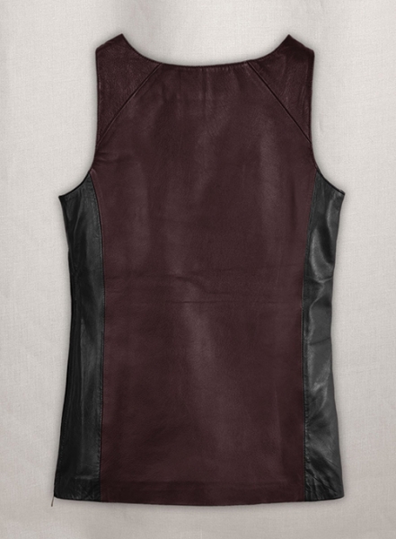 Leather Vest Tank Top