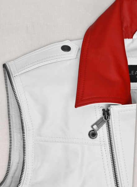 Leather Vest # 336