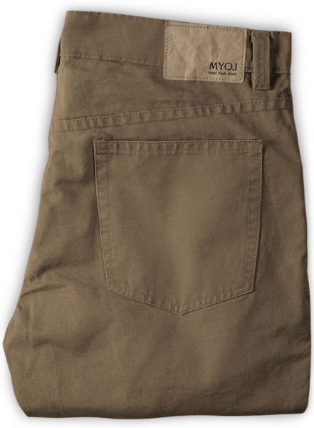 Brown Chino Jeans