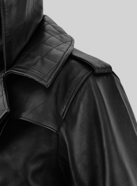 Black Assassin\'s Creed Jacob Frye Leather Long Coat
