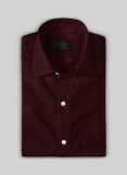 Filafil Poplene Burgundy Shirt