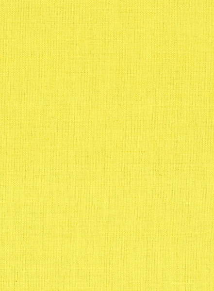 Safari Yellow Cotton Linen Shorts
