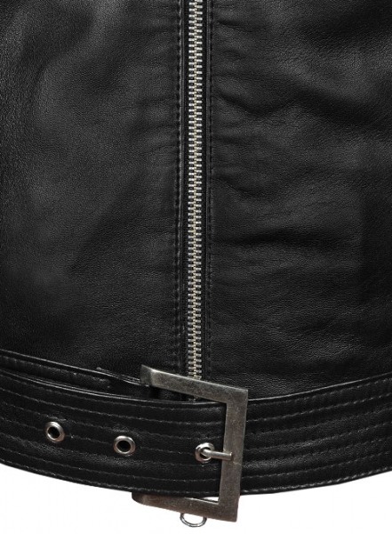 Thick Black Rachel G I Joe The Rise of Cobra Leather Jacket