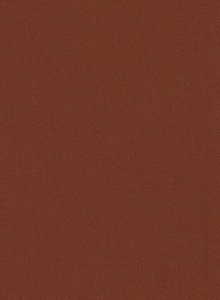 Stretch Summer Weight Rust Chino Jacket