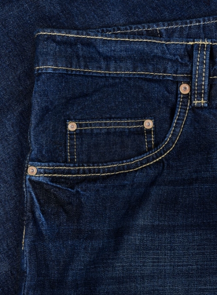 Travellers Blue Hard Wash Whisker Jeans