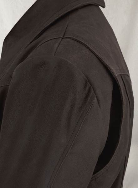 Vintage Brown Grain X Men Days of Future Past Leather Jacket