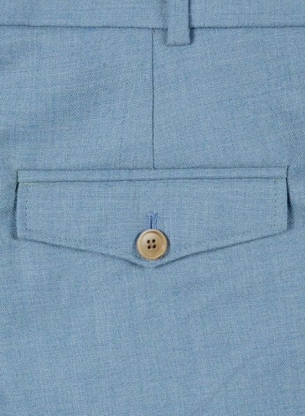 Light Weight Arctic Blue Tweed Pants