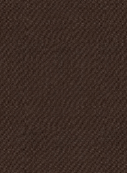 Worsted Brown Wool Black Bar Jacket
