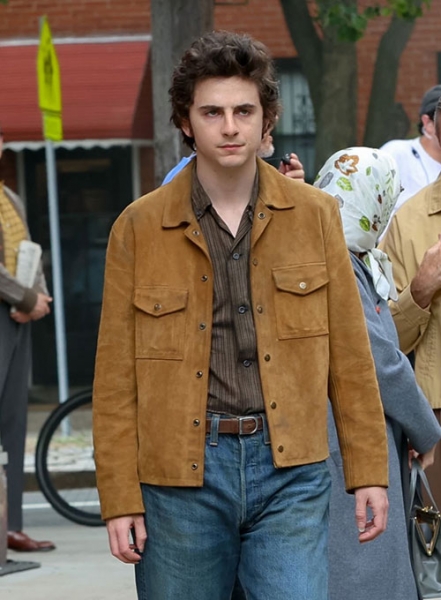 Timothee Chalamet Leather Jacket