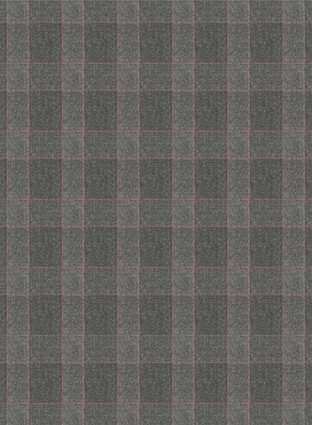 Gray Mont Checks Flannel Wool Pants