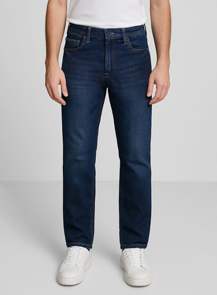 Bronco Blue Stretch Hard Wash Whisker Jeans