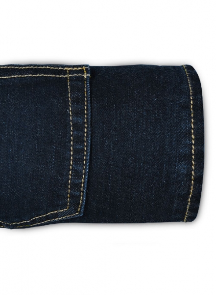 Zen Blue Hard Wash Stretch Jeans