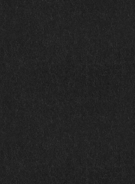 Black Flannel Wool Pants