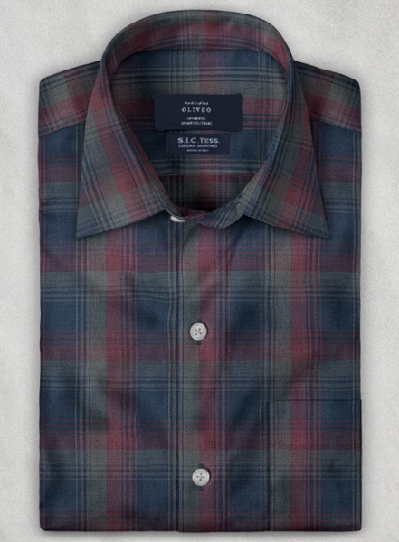 S.I.C. Tess. Italian Cotton Mappi Shirt - Half Sleeves