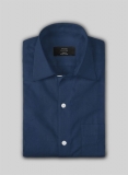 Air Blue Stretch Poplene Shirt