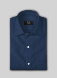 Air Blue Stretch Poplene Shirt