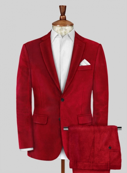 Red Velvet Suit