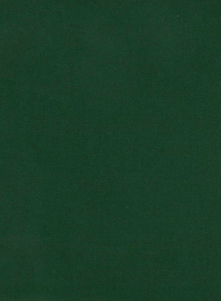 Royal Green Cotton Stretch Pants