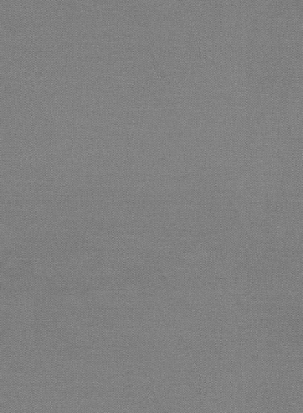 Gray Feather Cotton Canvas Stretch Jeans