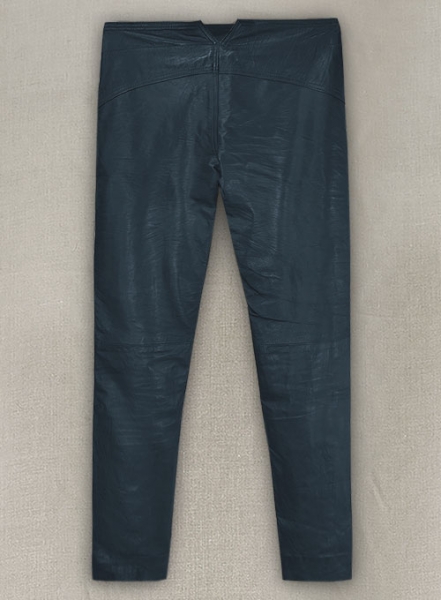 Soft Winsor Blue Jim Morrison Leather Pants