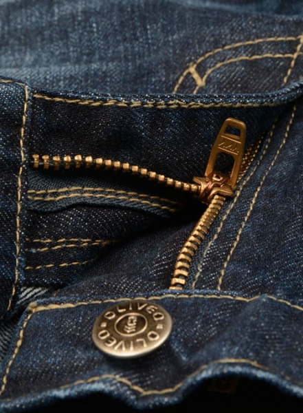 Thunder Blue Hard Wash Whisker Jeans - Look #501