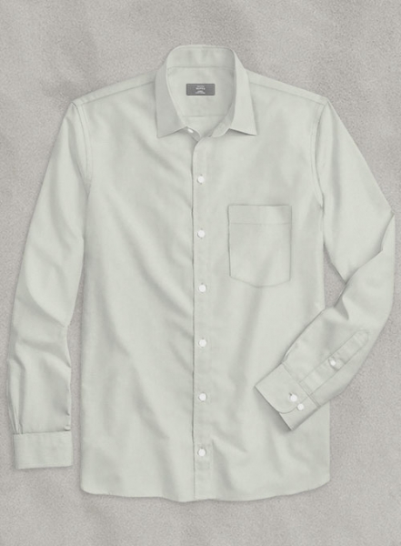 Spring Beige Stretch Poplene Shirt