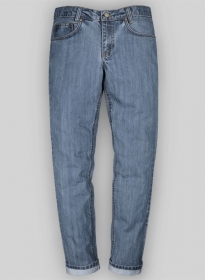 Smokey Blue Jeans - Stone Wash