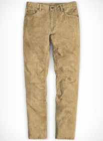 Beige Corduroy Jeans