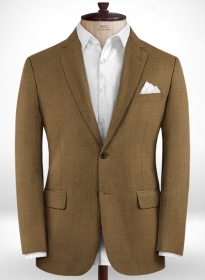 Caramel Brown Wool Jacket