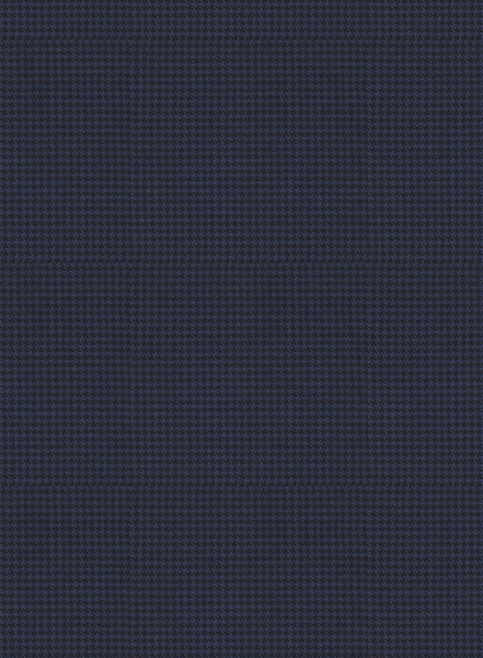 Napolean Mini Houndstooth Blue Wool Pants