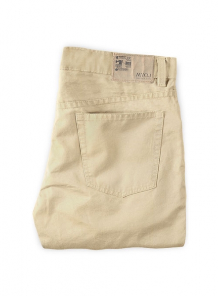 Kids Stretch Summer Light Khaki Chino Jeans
